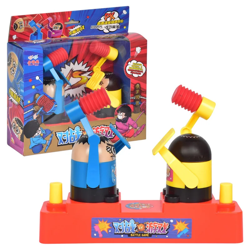 Детские игрушки пресс для двух игроков робот борьба поглаживание взаимодействие