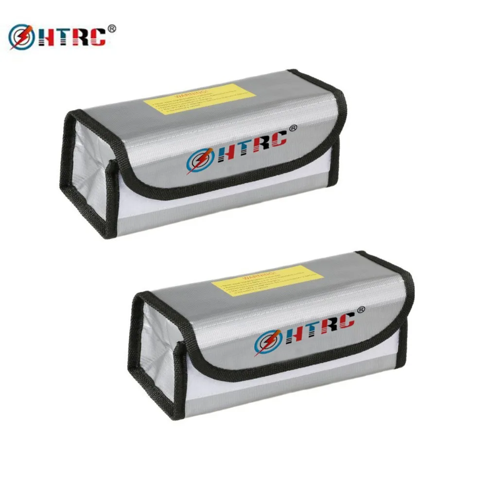 Защитный чехол HTRC Lipo 2 шт. взрывозащищенный защитный для зарядки огнестойкий