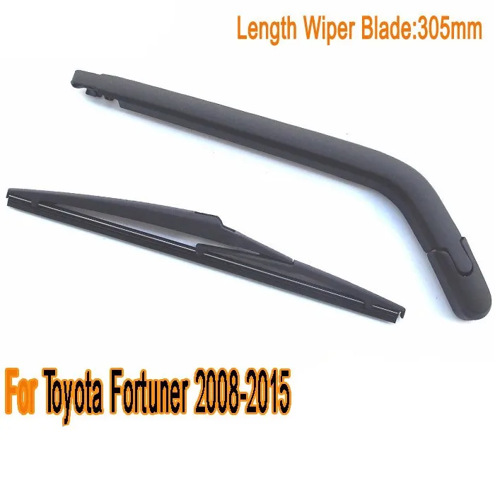 

Rear Wiper Blade For Toyota Fortuner Rear Window Windshild Windscreen Wiper Arm 2008 2009 2010 2011 2012 2013 2014 2015 305MM