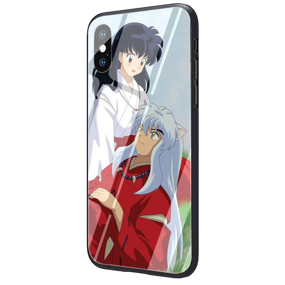 G2 Inuyasha Аниме закаленное стекло чехол для телефона iPhone 11 Pro 6 6S Plus 7 8 Plus X XS XR XS Max - Цвет: G2