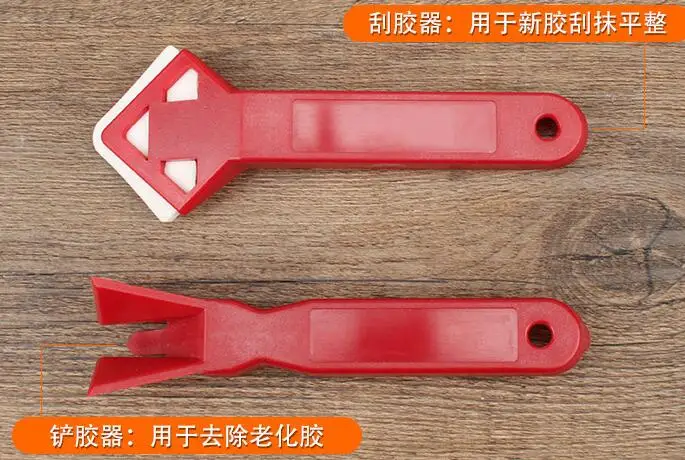 Hot Sale 2 Pieces / set Mini Handmade Tools Scraper Utility Practical Floor Cleaner Tile Surface Glue Residual Shovel | Обустройство