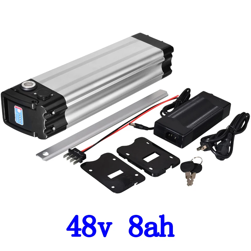 

48V Lithium Battery 48V 8AH 9AH 10AH 12AH Electric Bicycle Battery 48V 500W 750W 1000W Ebike Battery with 2A Charger Free Duty