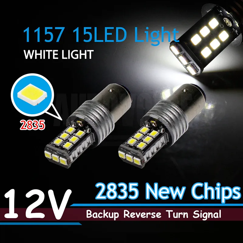 Пара для Toyota Hilux 05-10 автомобиля стоп/Хвост Светильник лампы 2835SMD светодиодный P21/5