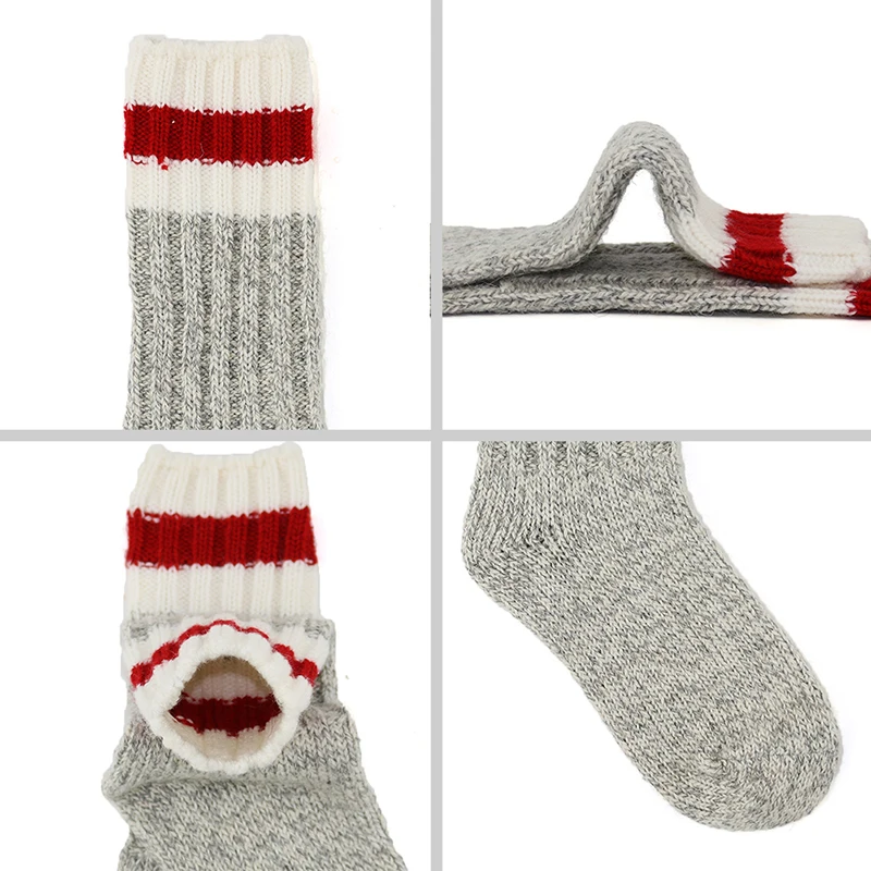 Носки мужские/женские зимние из шерсти мериноса 4 пары | Женская одежда