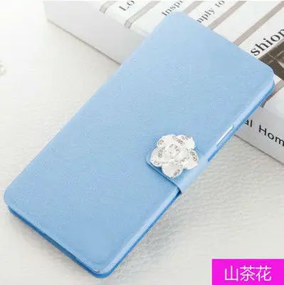 blue camellia Роскошный флип-чехол из искусственной кожи для samsung Galaxy Win i8550 Duos I8552 8552 GT-i8552 i8558 чехол s чехол для сотового телефона - Цвет: blue camellia