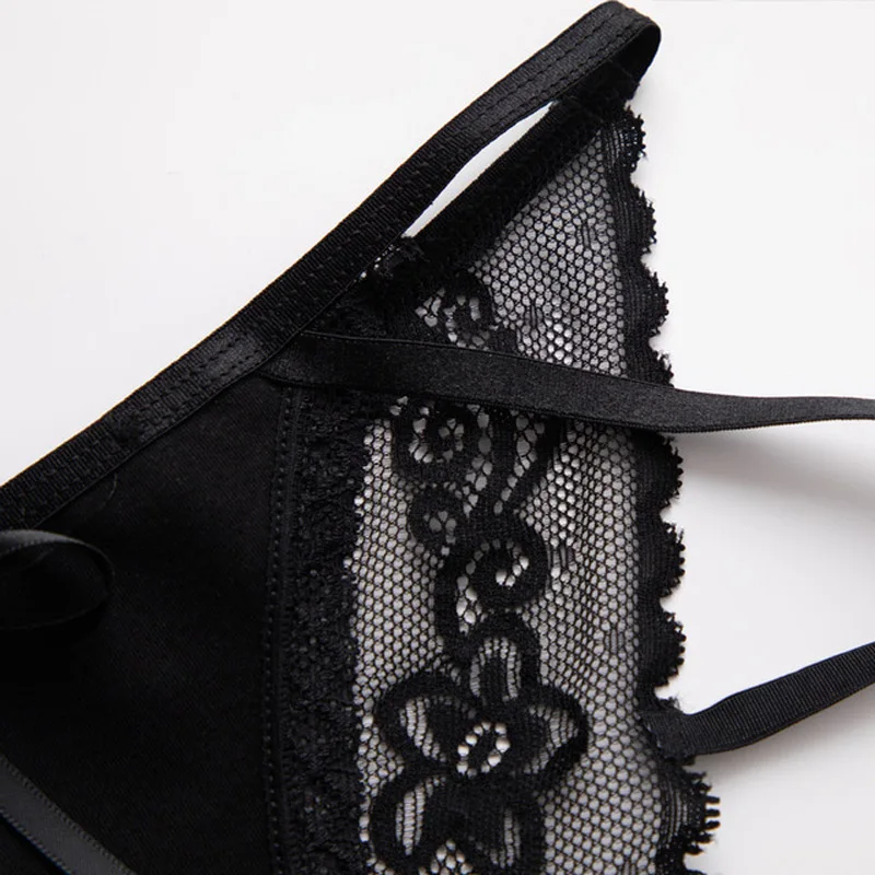 

Women's Panties Women Underwear Lace Bow Female Briefs Seamless Low-waist Sexy Underpants Lingerie Woman Intimates Ladies Panty