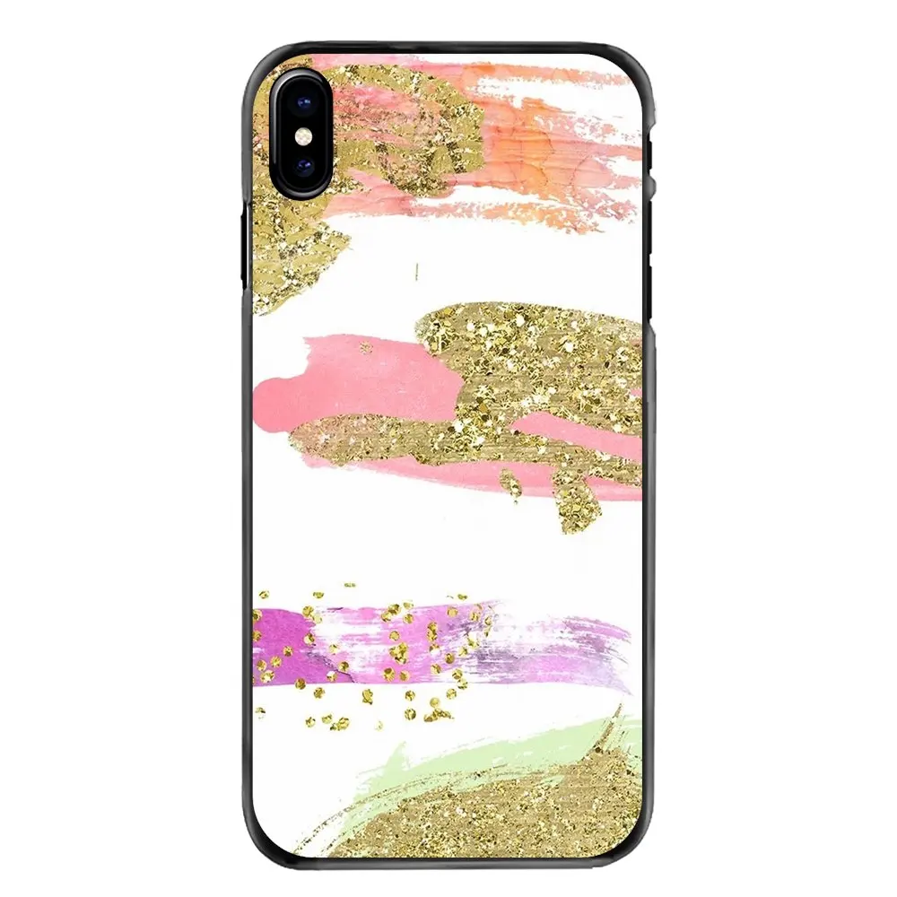 Gold Pink Glitter Cross For Sony Xperia X XA XZ M2 M4 M5 C3 C4 C5 T3 E4 E5 Z Z1 Z2 Z3 Z5 Compact Accessories Phone Shell Cover |