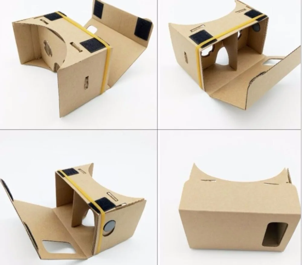 Оптовая продажа 300 шт./лот DIY Google Cardboard VR 3D очки Очки виртуальной реальности