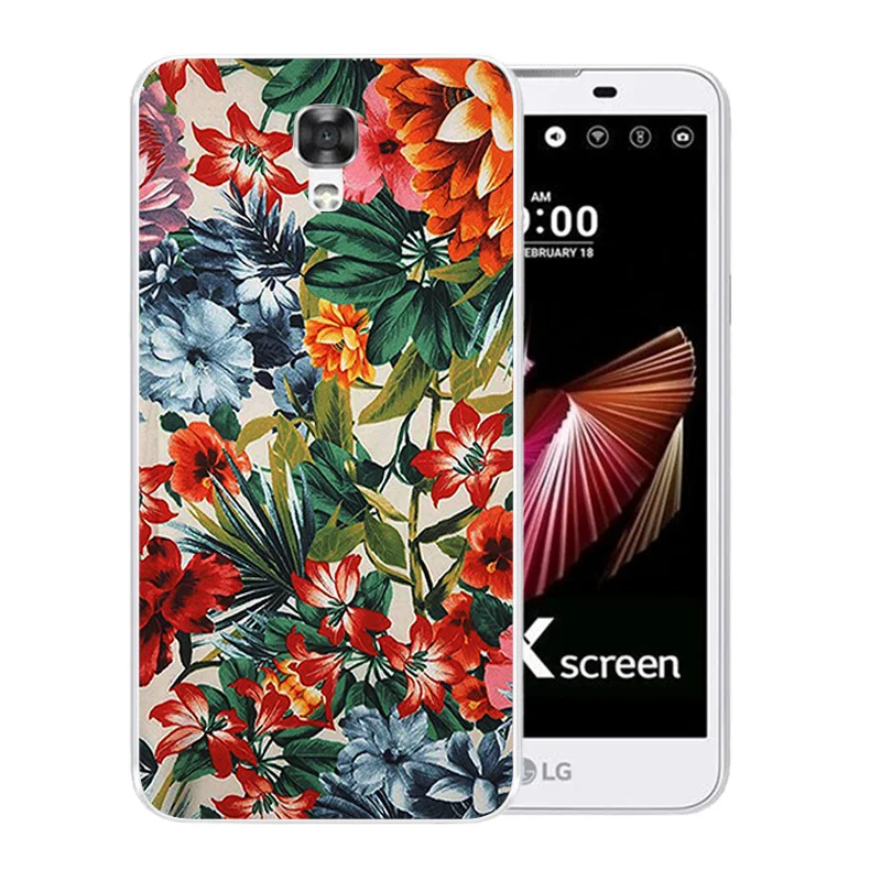 Силиконовый чехол для LG X screen Power 2 V30 K10 2017 задняя крышка телефона протектор G6 K5 K8