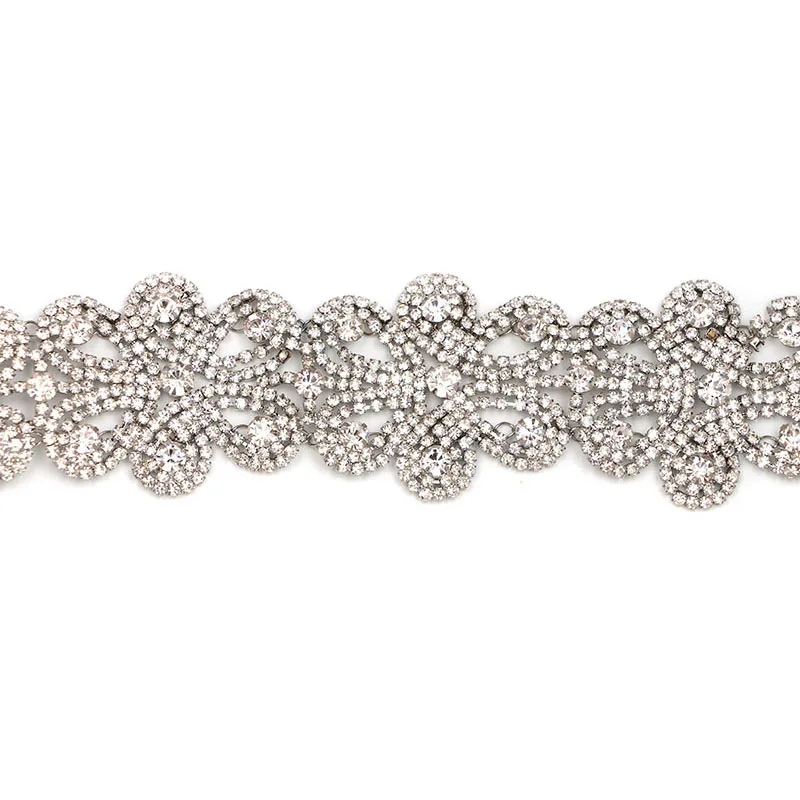 Женское винтажное ожерелье JUJIA чокер с цветами и стразами N1405|fashion choker|rhinestone