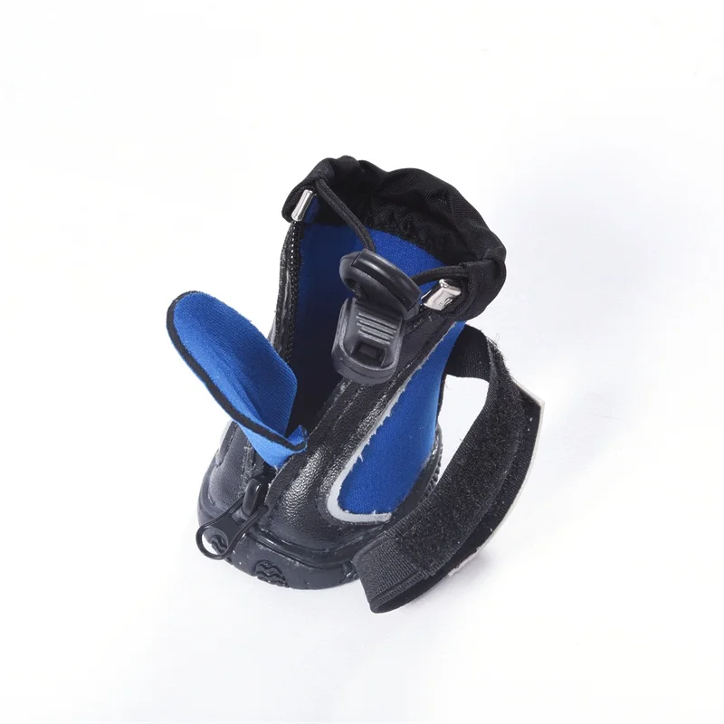 Новинка 2019 Уличная обувь для собак Водонепроницаемая зимняя кожаная защита лап