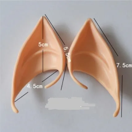 Эльфные уши Фея вулкан инопланетянин Косплей Хэллоуин маскарадный костюм