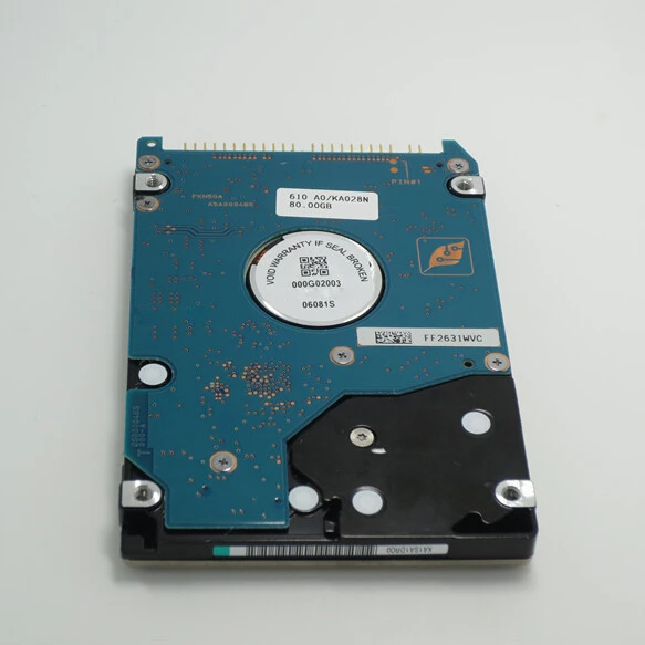 100% Original New 2.5&quot 2.5inch PATA 5400RPM IDE HDD 80GB Internal Hard Disk Drive For Laptop Notebook |