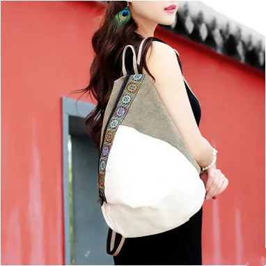 Красивые винтажные женские рюкзаки с цветочной вышивкой! Популярный вышитый