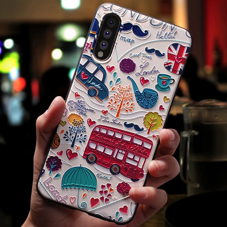 Чехол чехол для HuaWei P20 lite pro P 20 p20Pro P20Lite силиконовый 3D милый Оригинальный задней