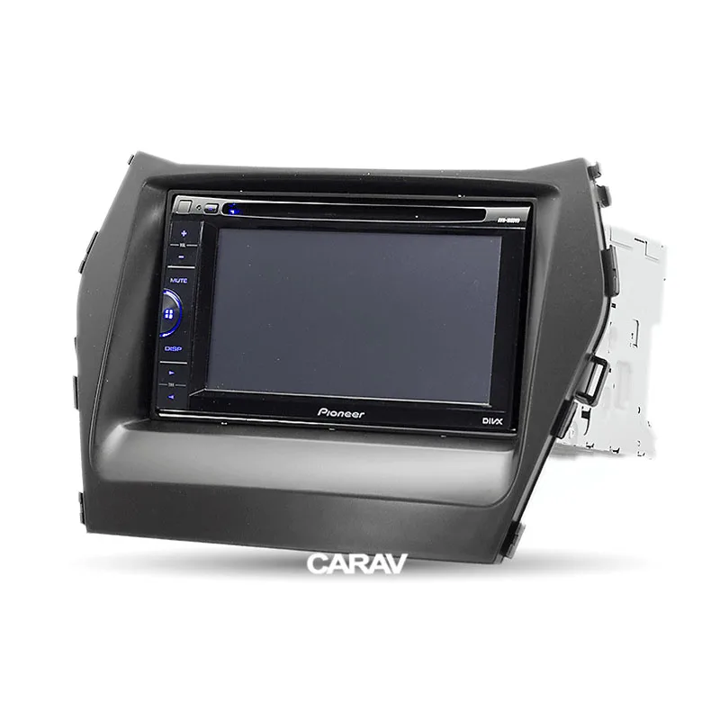 CARAV 11-315 Высокое качество радио фасции Для HYUNDAI iX-45 Santa Fe 2012 + стерео Dash CD отделка