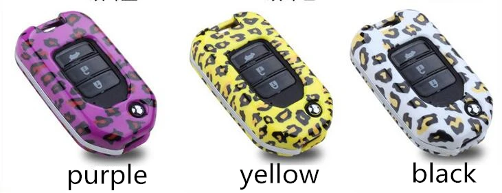 Чехол для автомобильного ключа с леопардовым принтом подарочной коробкой 2017 |