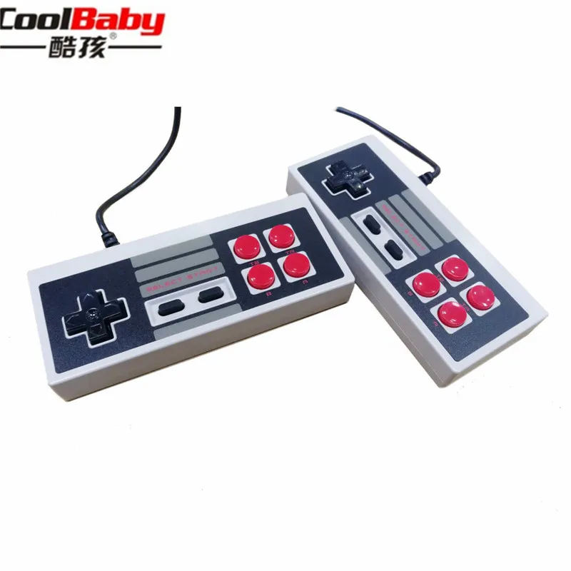 10 шт. 4-красный кнопочный контроллер для coolbaby Mini TV портативная игровая консоль