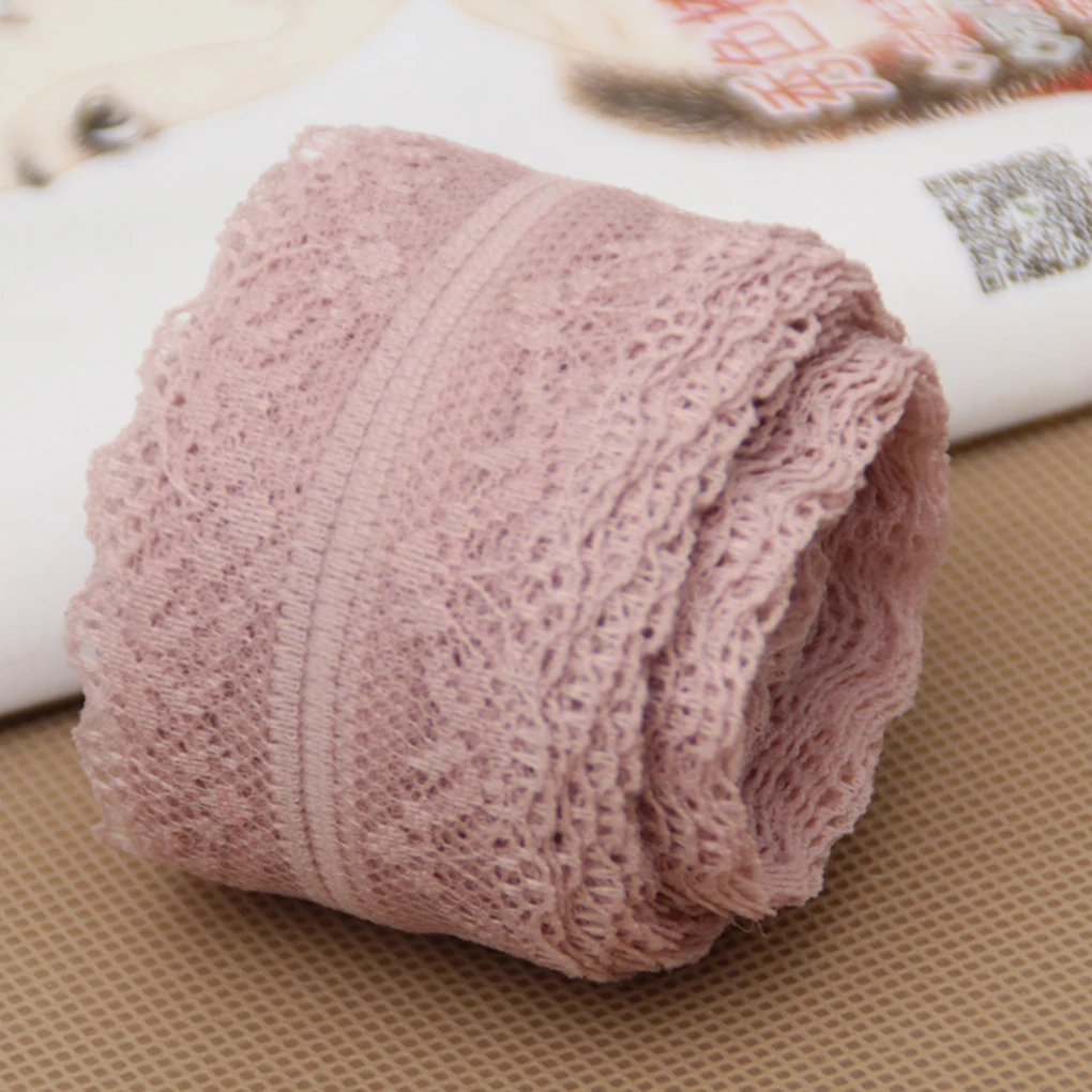 10 м/рулон двусторонней кружевной ткани DIY швейная одежда аксессуары ремесло DIY свадебное платье Декор подарочная упаковка кружевная лента