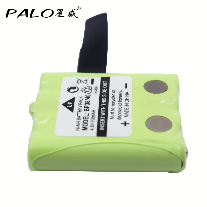 

4.8v 700mAh Model BP38/40 Environmentally Friendly Ni-MH Battery Pack Cordless Phone Battery