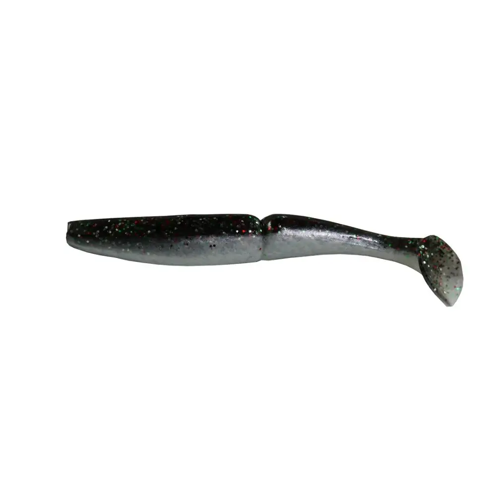 BassLegend-Japan One Up Shad Bait Bass Pike Zender Walleye плавающая приманка T Tail Shad 75 мм/3,7 г 8 шт