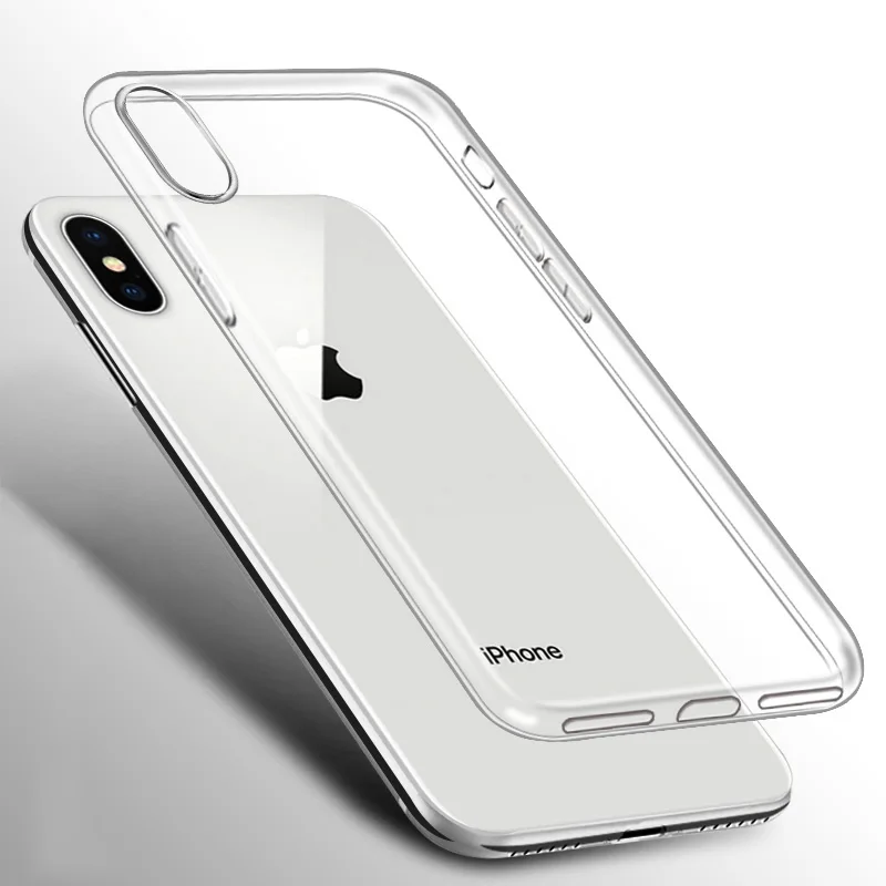 

Прозрачный силиконовый мягкий чехол для iPhone XS Max XR X 12 11 pro 7 8 Plus 6 S 6 S 5 5S 5SE 6plus 7plus 8plus 12pro 12max, задняя крышка из ТПУ