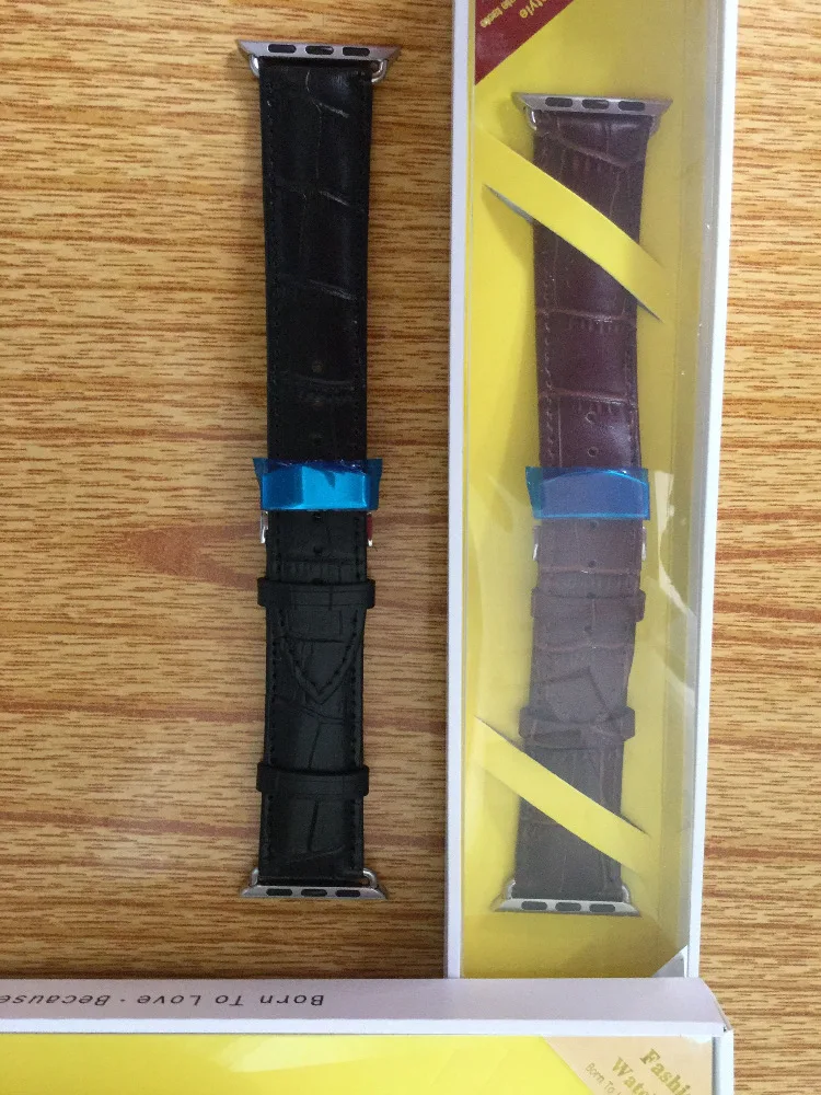Браслет из натуральной кожи для 38mm42mm Apple Watch спортивный браслет с пряжкой