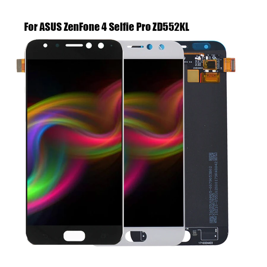 Бесплатная доставка для ASUS ZenFone 4 Selfie Pro ZD552KL ЖК-дисплей сенсорный экран дигитайзер