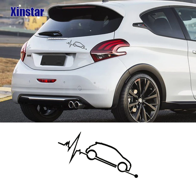 2 шт. наклейки на окна автомобиля для Peugeot 208|Наклейки автомобиль| |
