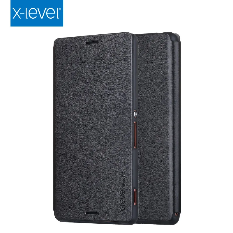 X Level кожаный флип чехол для Sony Xperia XA1 5 0 &quotБизнес ультра тонкий XA1|case for sony xperia|case