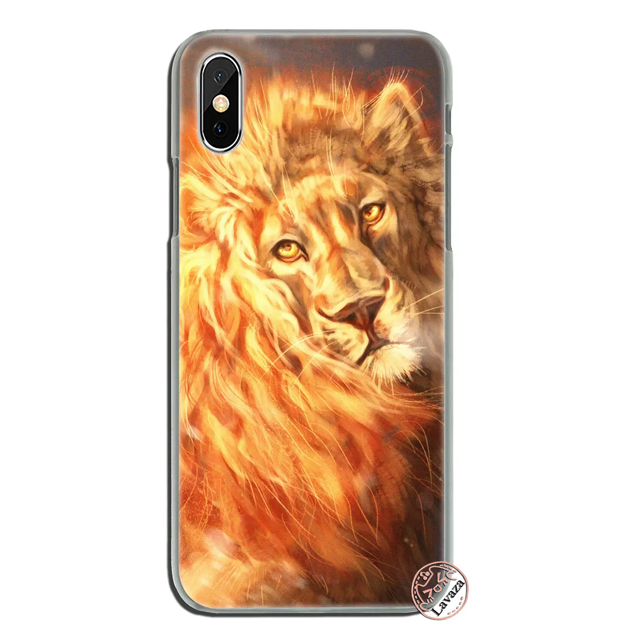 1 Lavaza милый лев леопард Гепард пантера жесткий чехол для телефона для iPhone XR X XS 11 Pro Max 10 7 8 6 6S 5 5S SE 4S 4 Чехол - Цвет: 1