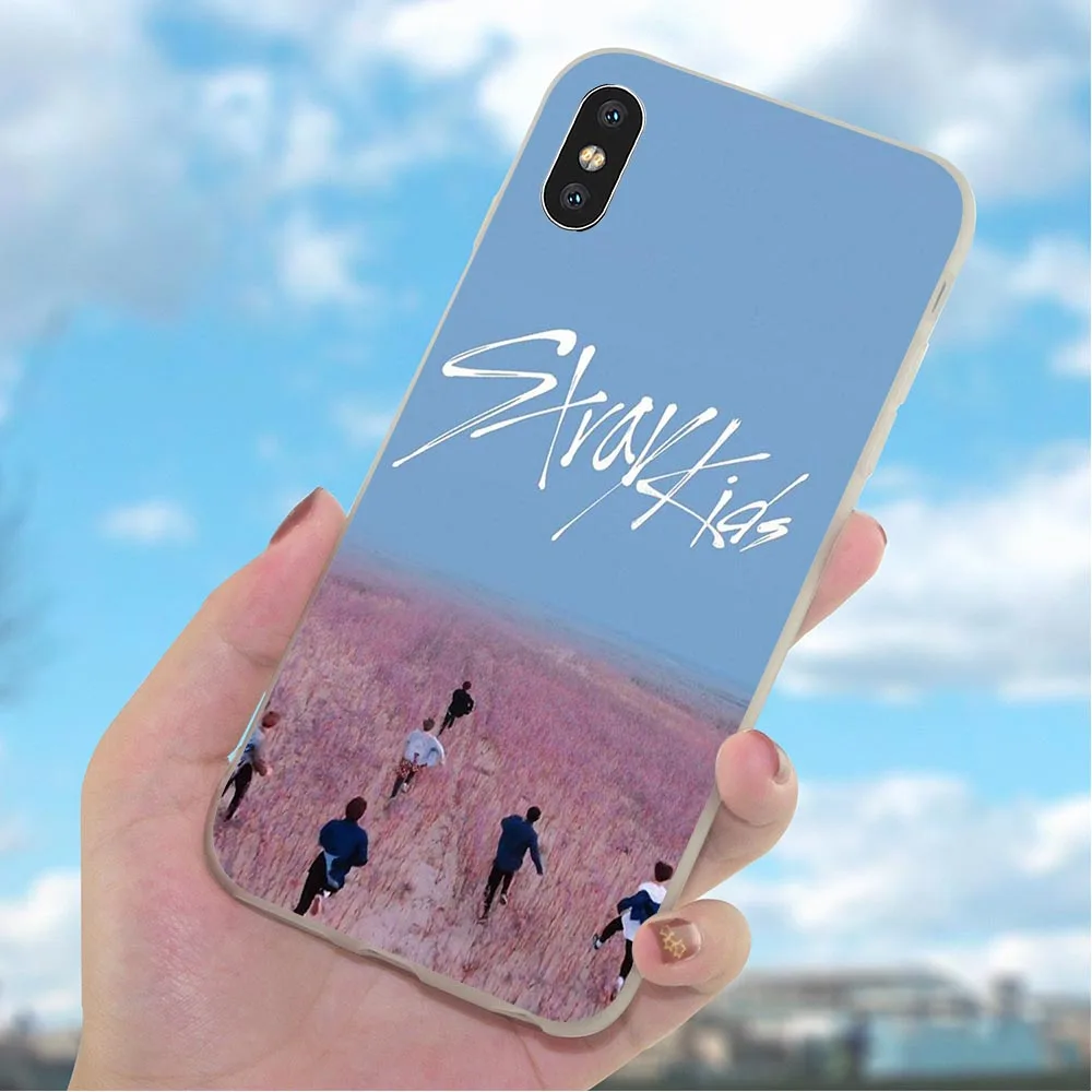 Мягкий разноцветный детский чехол из ТПУ KPOP для iPhone 6S Plus 8 XR X 7 6 5 5S SE Xs Max Back 11