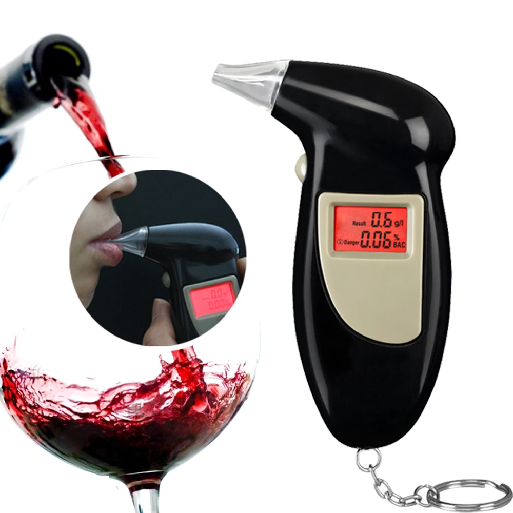 Цифровой алкотестер с ЖК дисплеем 5 шт./2019|alkohol tester|alcohol tester digitalalcohol |