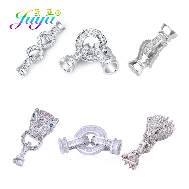 

Juya DIY Beading Jewelry Making Supplies Women Luxury Fastener Pearls Clasps Accessories Handmade Beaded Jewelry Components
