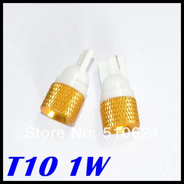 Бесплатная доставка + Лучшая цена T10 1W светодиодный светильник для авто