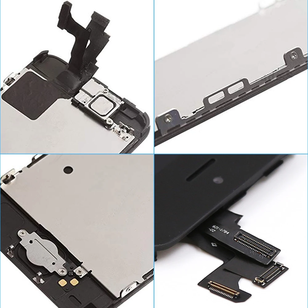 Для iPhone 5C сенсорный экран дигитайзер дисплей полная сборка полный Замена для с