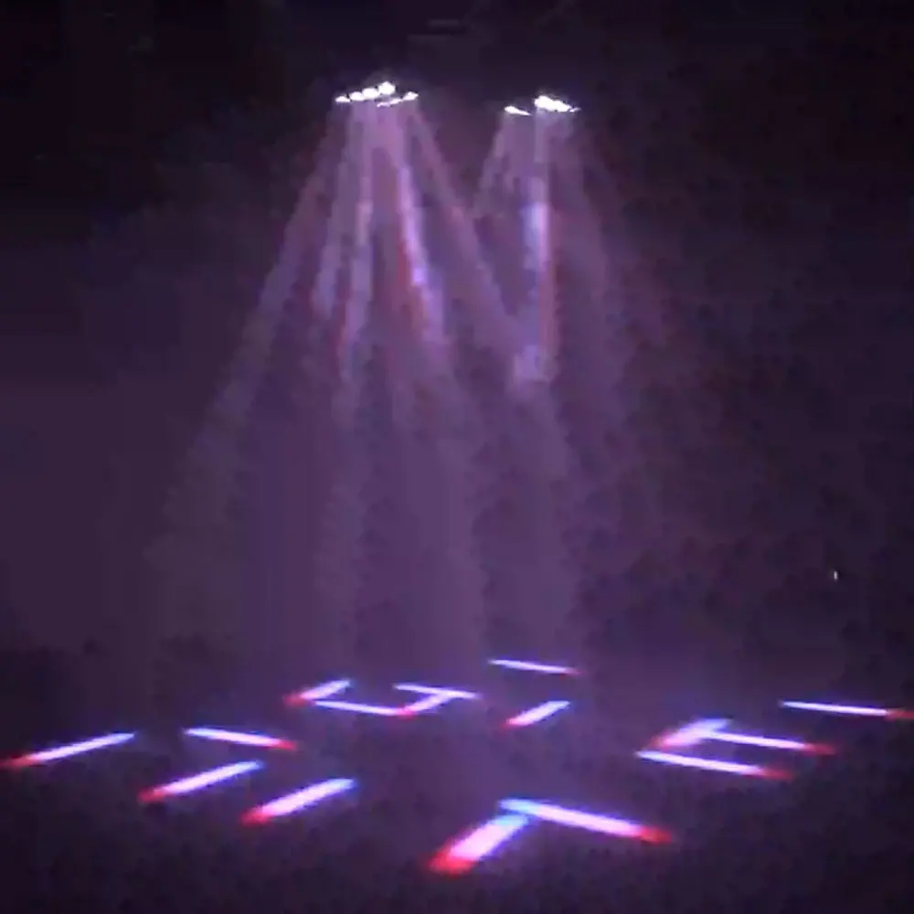 Супер 8x10 Вт RGBW светодиодный свет луча паука DMX512 движущийся головной
