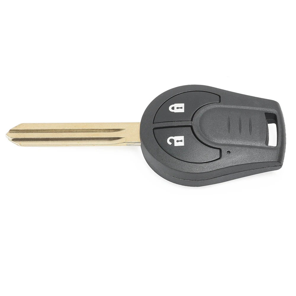 Запасная деталь Keyecu 2 кнопки 433 МГц ID46 для Nissan Micra MK14 2010 2011 2012 2013 2014 идентификатор FCC: