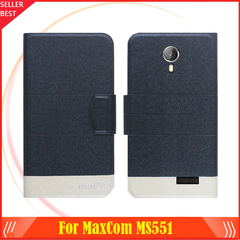5 видов цветов жарко! MaxCom MS551 кожаный чехол для телефона Прямая поставка с фабрики