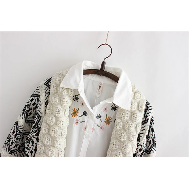 2019 Autumn And Winter New Women's Sweater Fashion Cardigan Women Big Casual Knitting Female Outerwear |