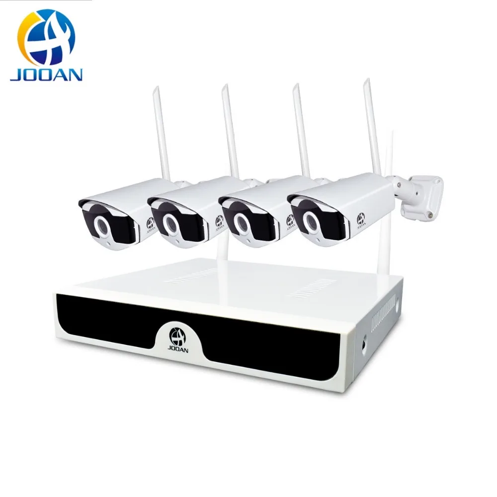 Jooan 4CH массив HD домашняя wifi беспроводная камера безопасности Система DVR комплект 1080P CCTV wifi наружный Full HD NVR комплект наблюдения H.265