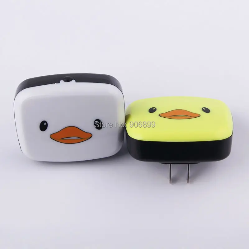 Отличный подарок 110 В-220 В ревень утка ночная свет управления творческим