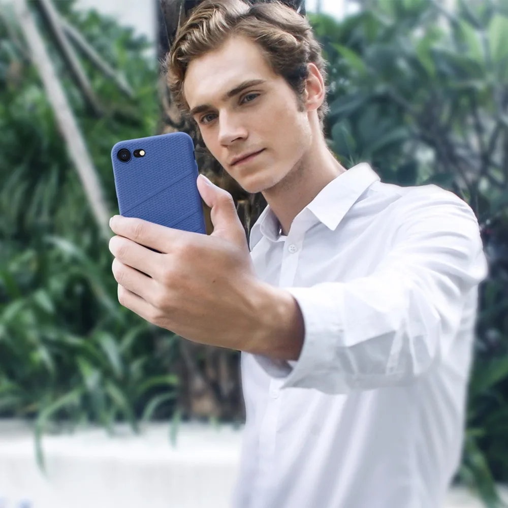 Чехол для iPhone 8 4 7 "Nillkin Flex жидкий силиконовый чехол телефона TPU мягкая задняя