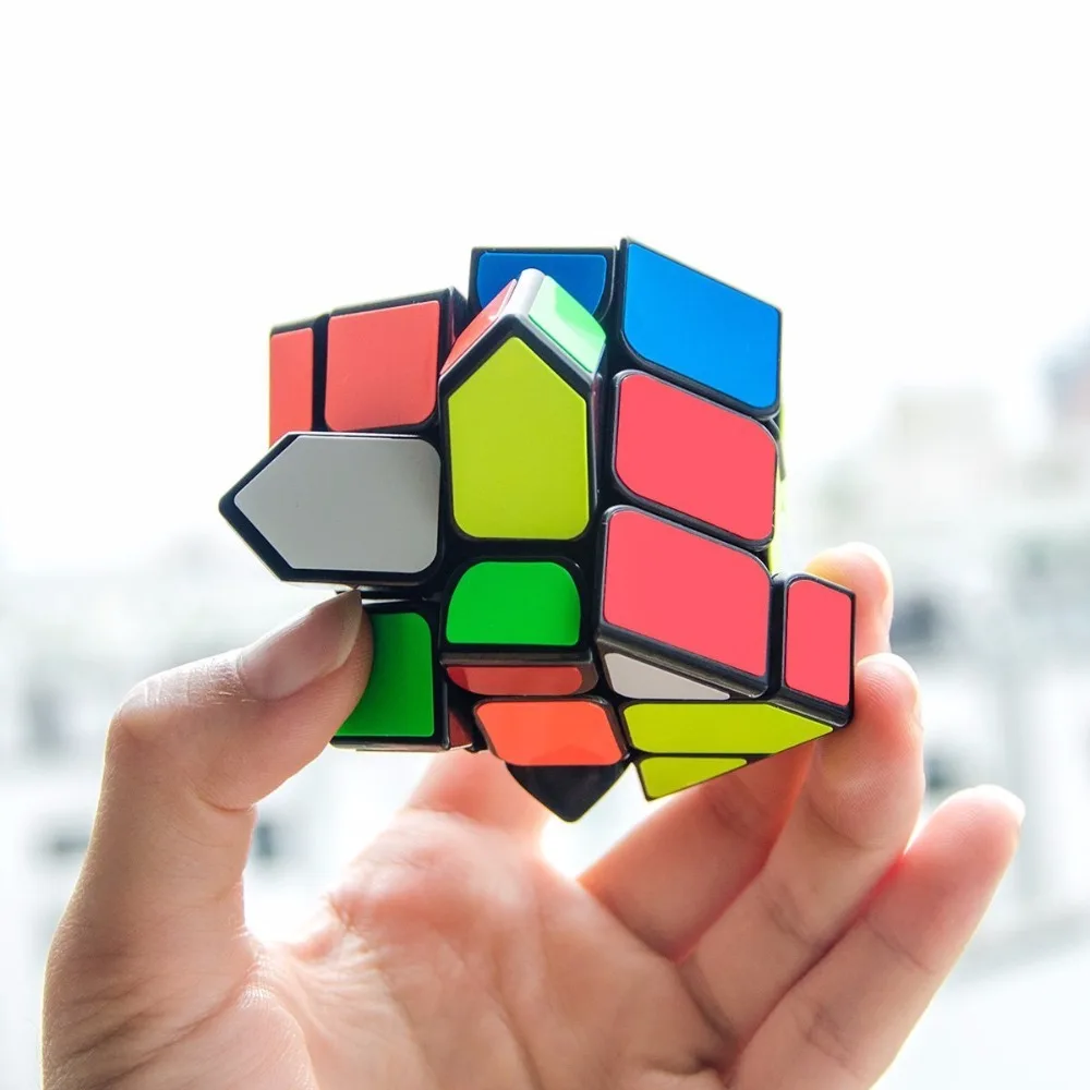 D FantiX Yj Fisher Cube неравный 3x3 скоростной кубик головоломка плавный скручивающийся