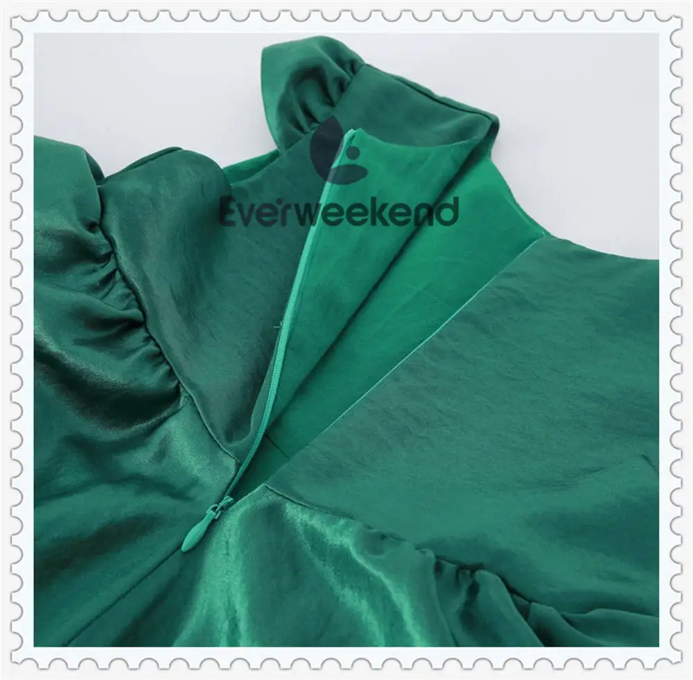 Princess Girls Candy Color Ruffles Party Dress Vintage Asymmetric Cake Dovetail Holiday Green Red Gold Dresses | Детская одежда и