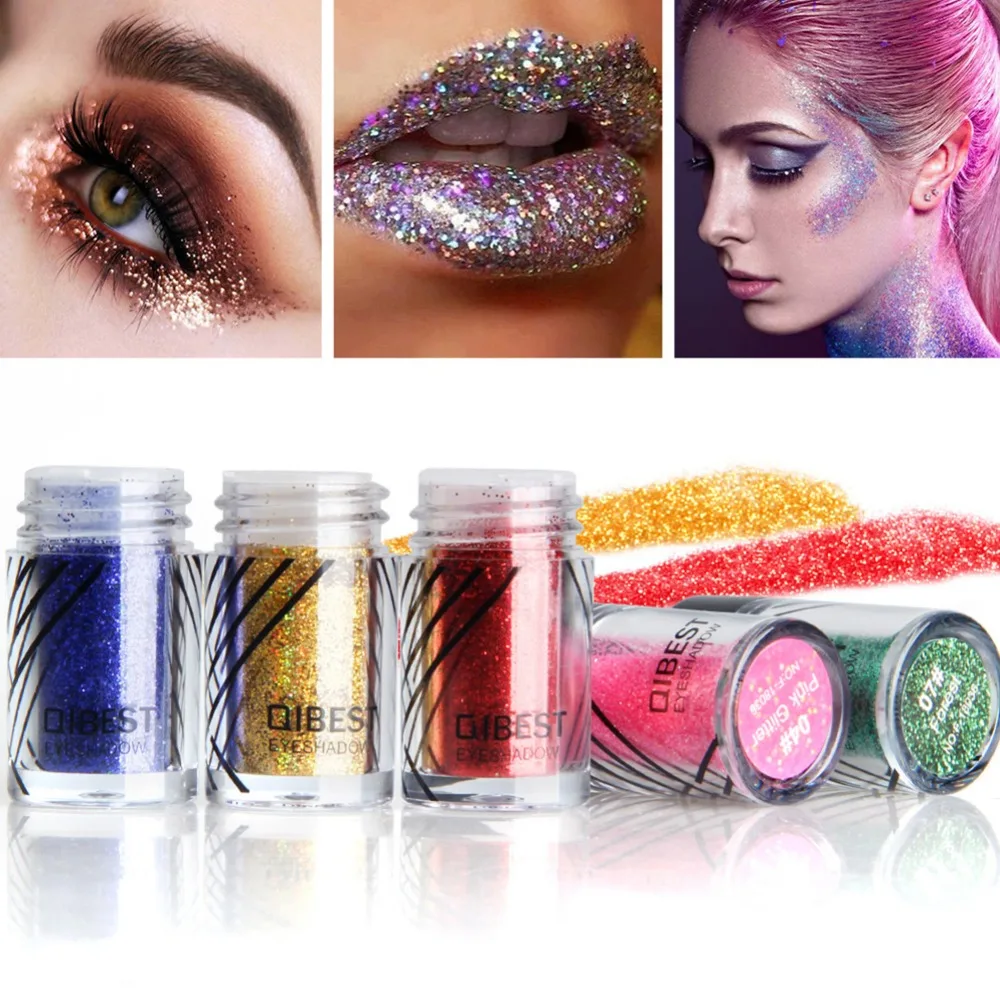 Diamond Glitter Eyeshadow 20 Colors Single Palette Illuminator Makeup Shimmer Metal Eye Shadow Shine Pigment Cosmetics #288863 |