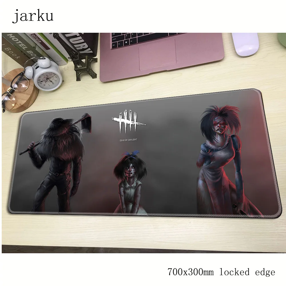 Игровой коврик для мыши dead by daylight, коврик для ноутбука, коврик для мыши 700x300 мм, коврик для компьютерной мыши с HD принтом, игровые коврики для геймеров