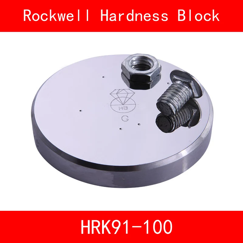 

Rockwell Hardness 91-100HRK Metallic Rockwell HRK Hardness Reference Blocks Hardness Test Standard Block Hardness Tester