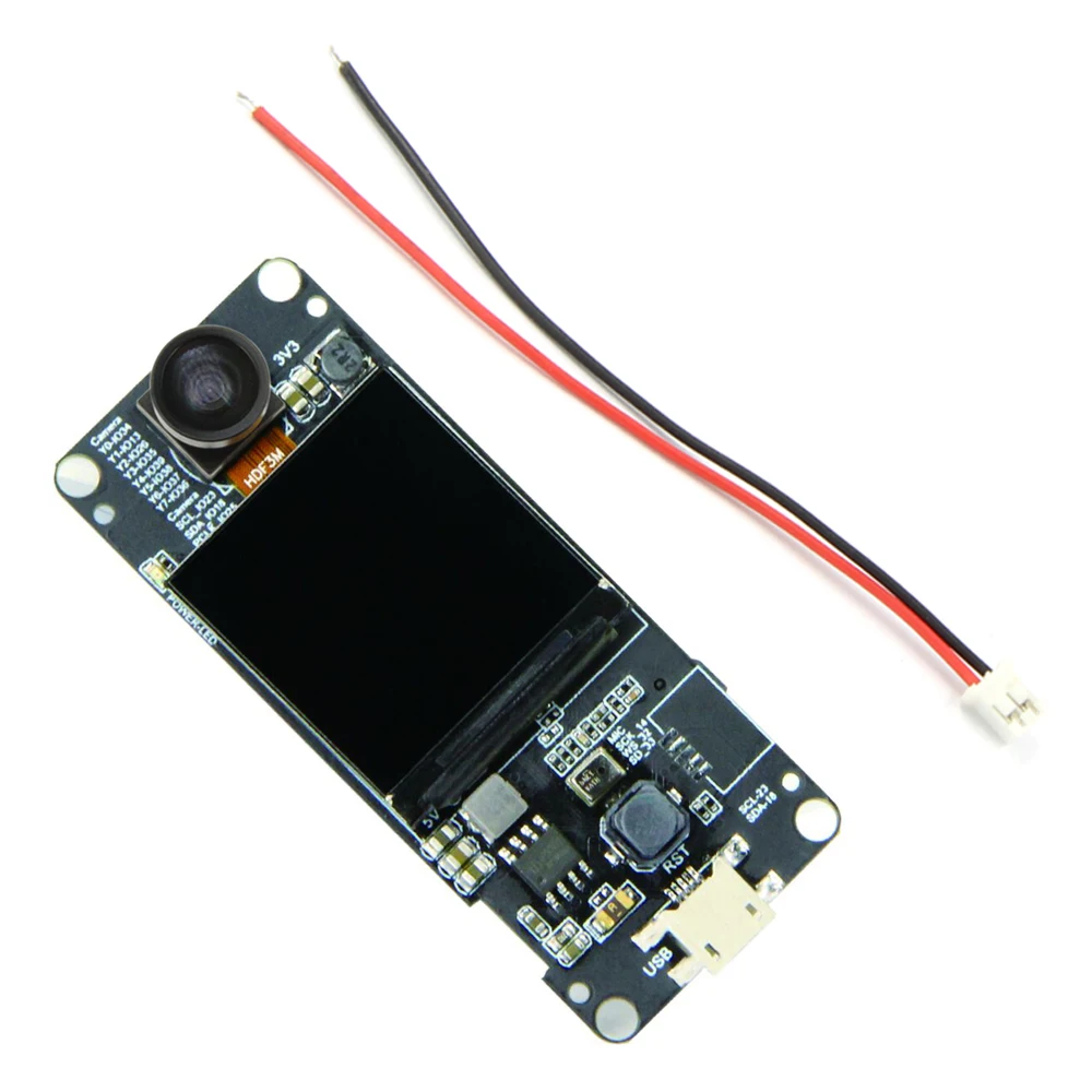 TTGO T-camera Plus ESP32-DOWDQ6 8MB SPRAM 1,3 дюймов дисплей модуль камеры OV2640