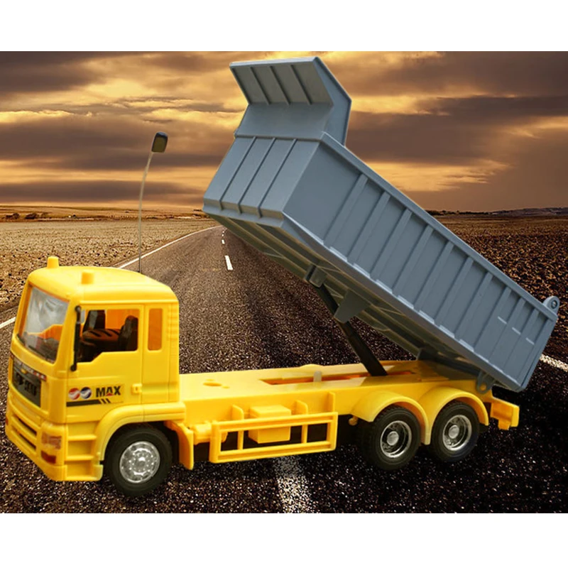 RC автомобили самосвал игрушки для детей мальчиков рождественские день рождения